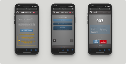 Smart Ticket digital ticket on a smartphone